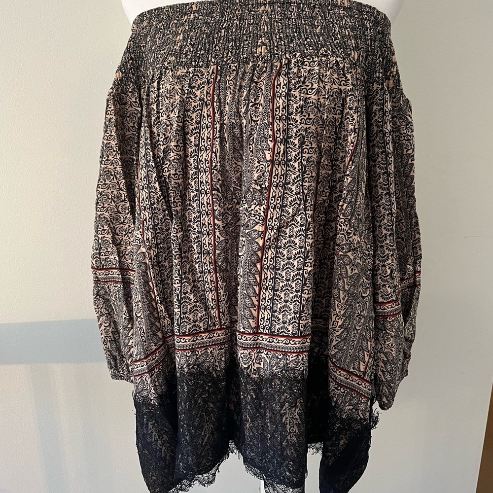 Anthropologie Vanessa Virginia Boho Blouse - Picture 2 of 9
